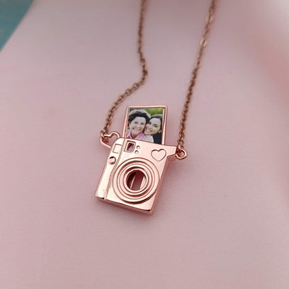 Collar Mini cámara con foto desplegable
