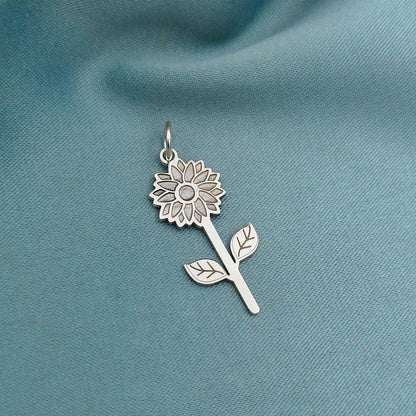 Dije Girasol con rama