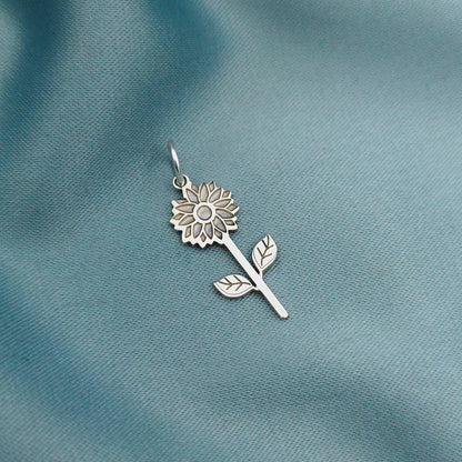 Dije Girasol con rama