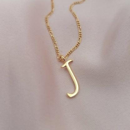 Dije Letra Personalizada enchapada en Oro
