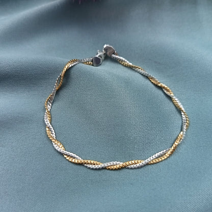 Pulsera Cordón Bicolor