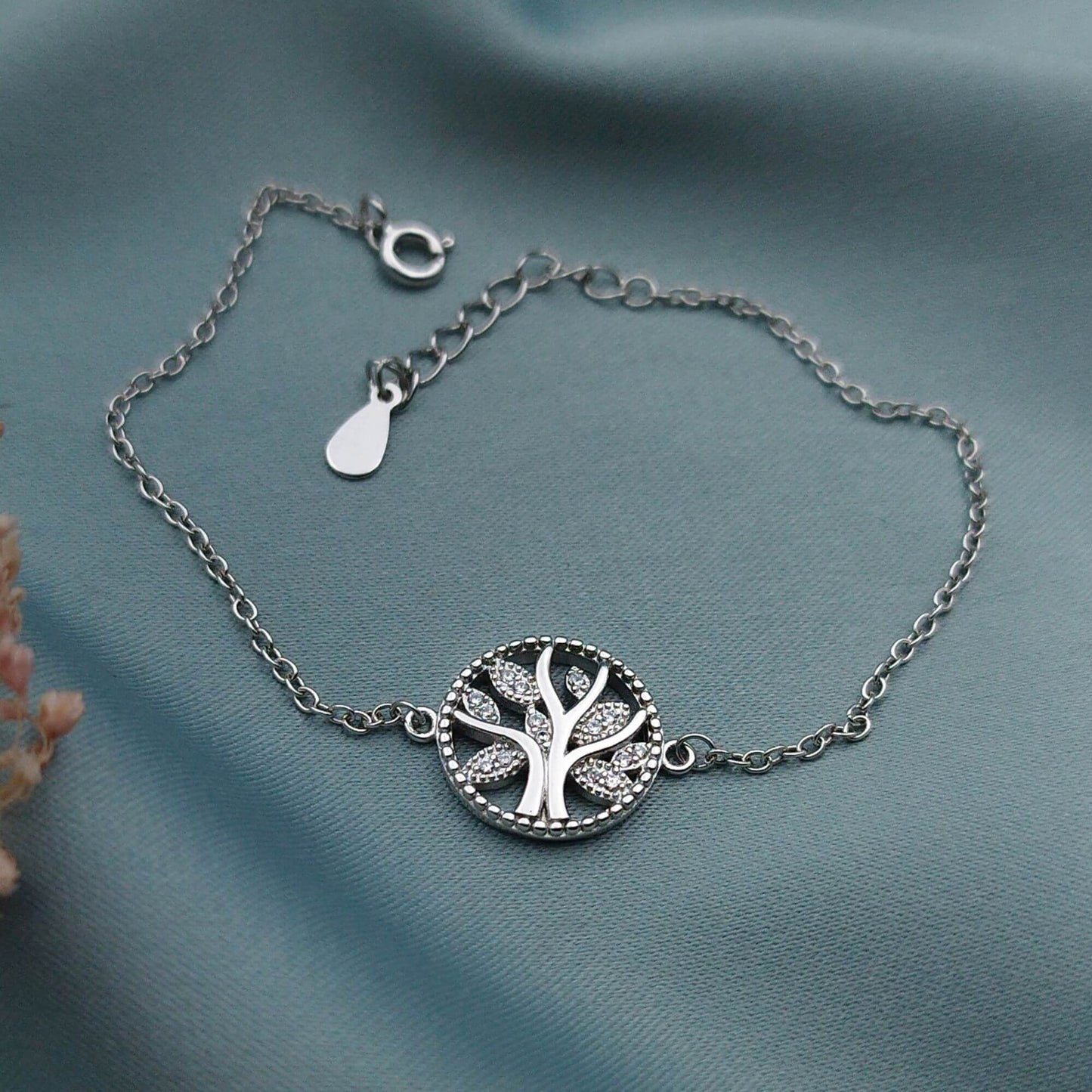 Pulsera Árbol de la vida redondo