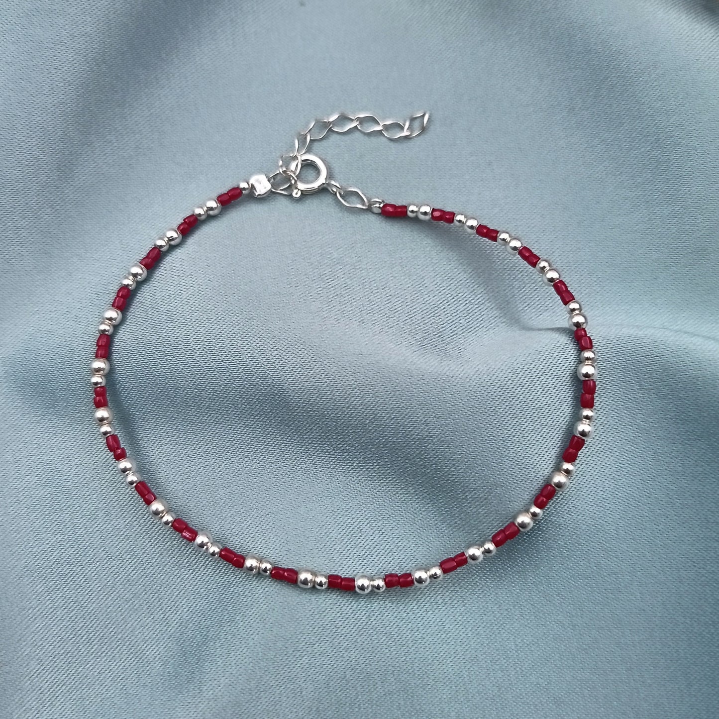 Pulsera Bolas y chaquiras checas