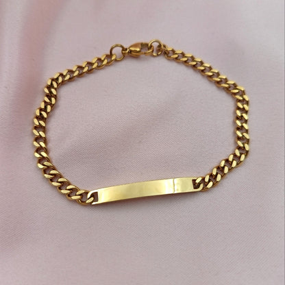 Pulsera Esclava Acero 4mm