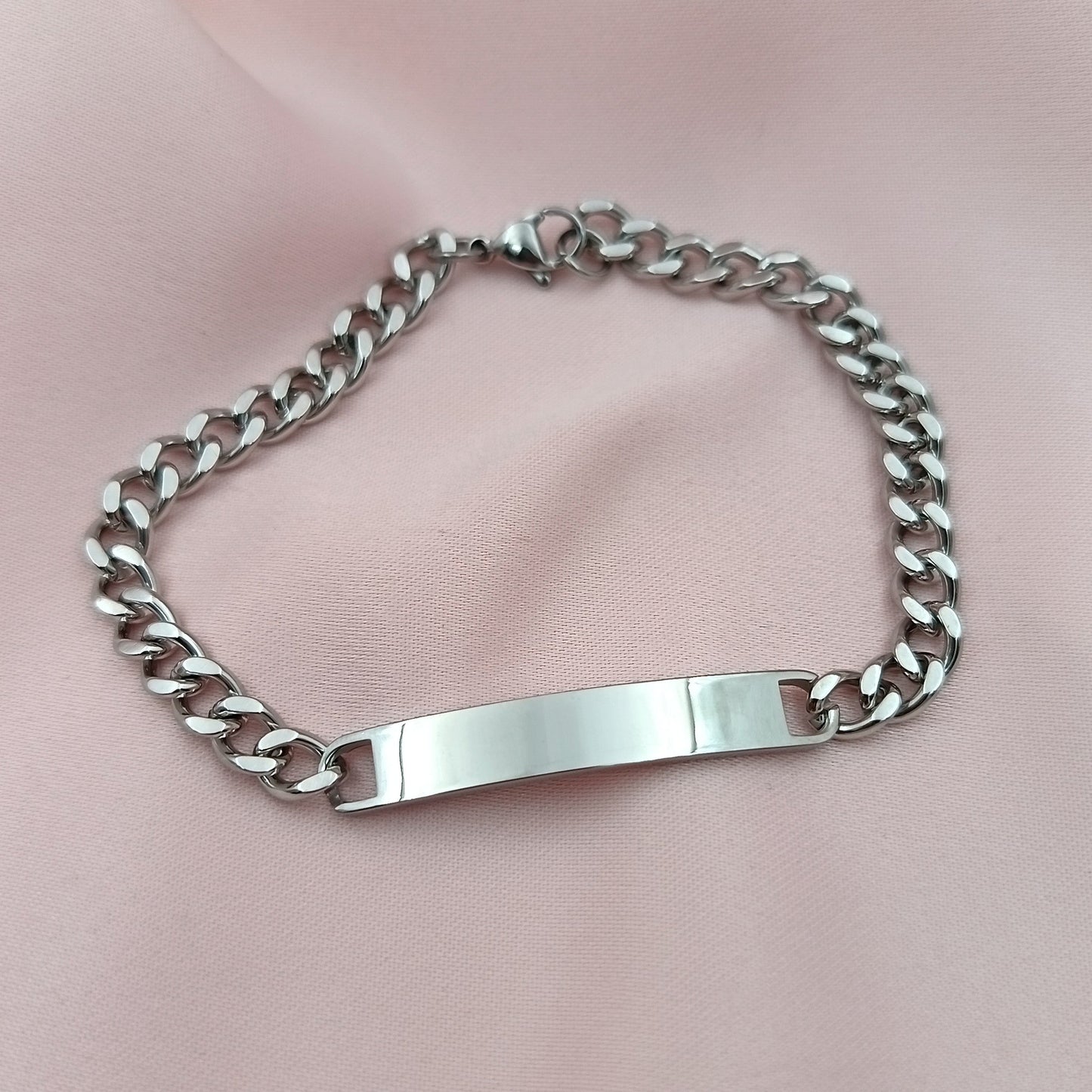 Pulsera Esclava Acero 6mm