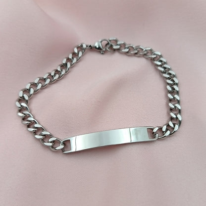 Pulsera Esclava Acero 6mm