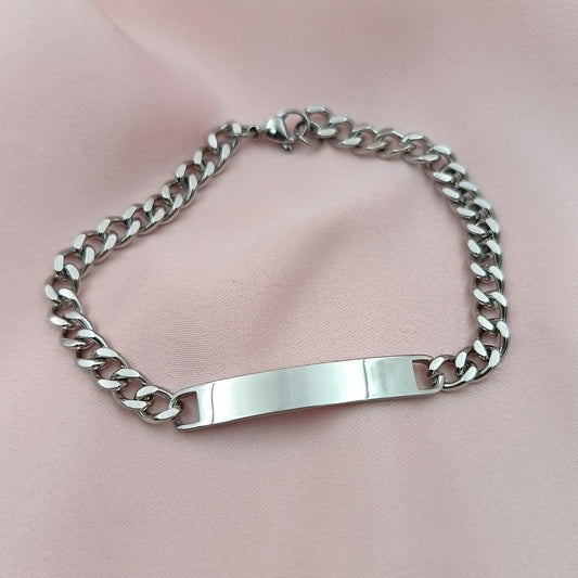 Pulsera Esclava Acero 6mm