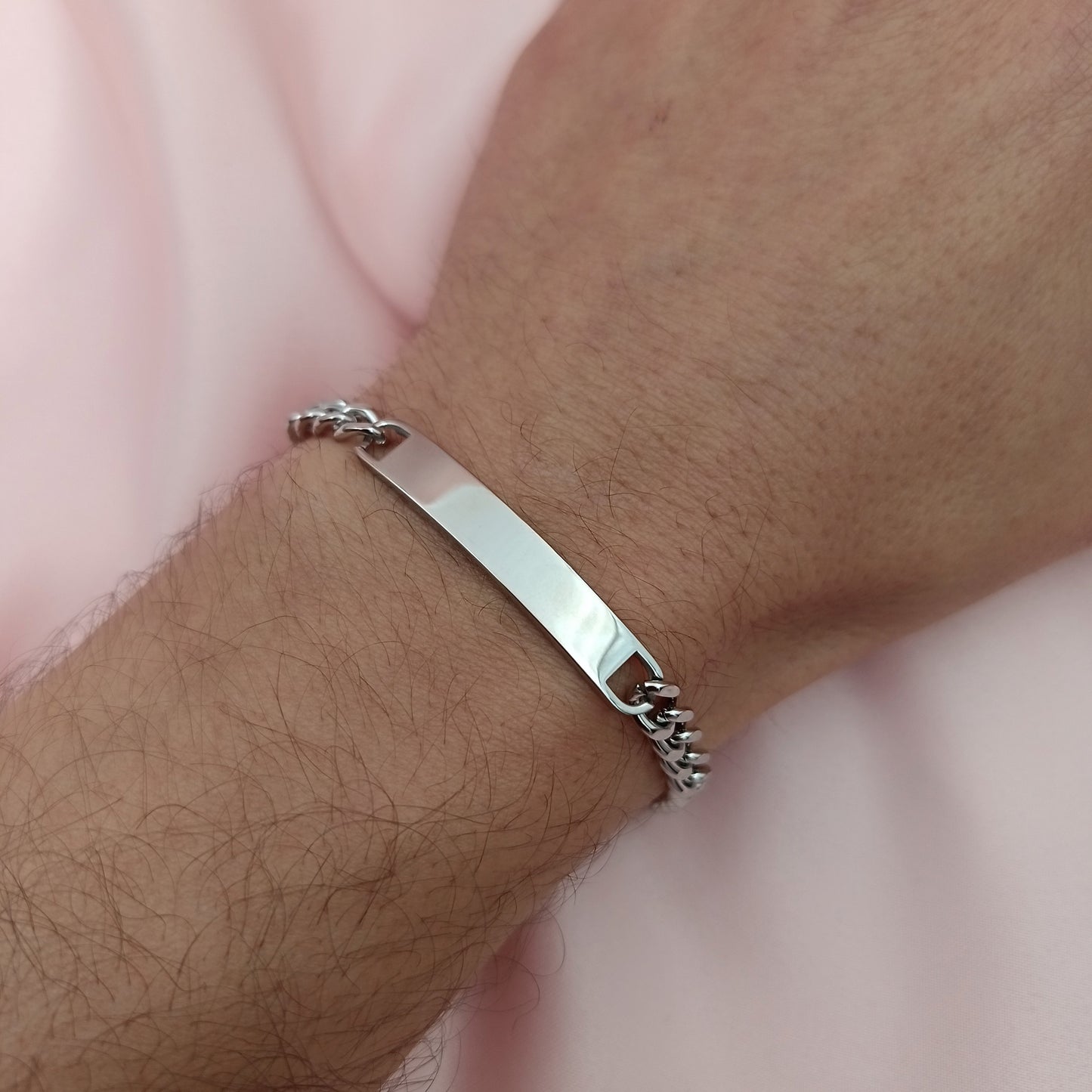 Pulsera Esclava Acero 6mm
