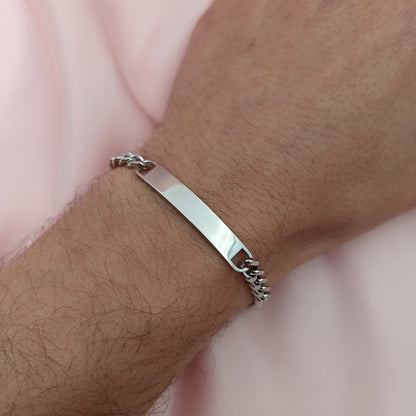 Pulsera Esclava Acero 6mm
