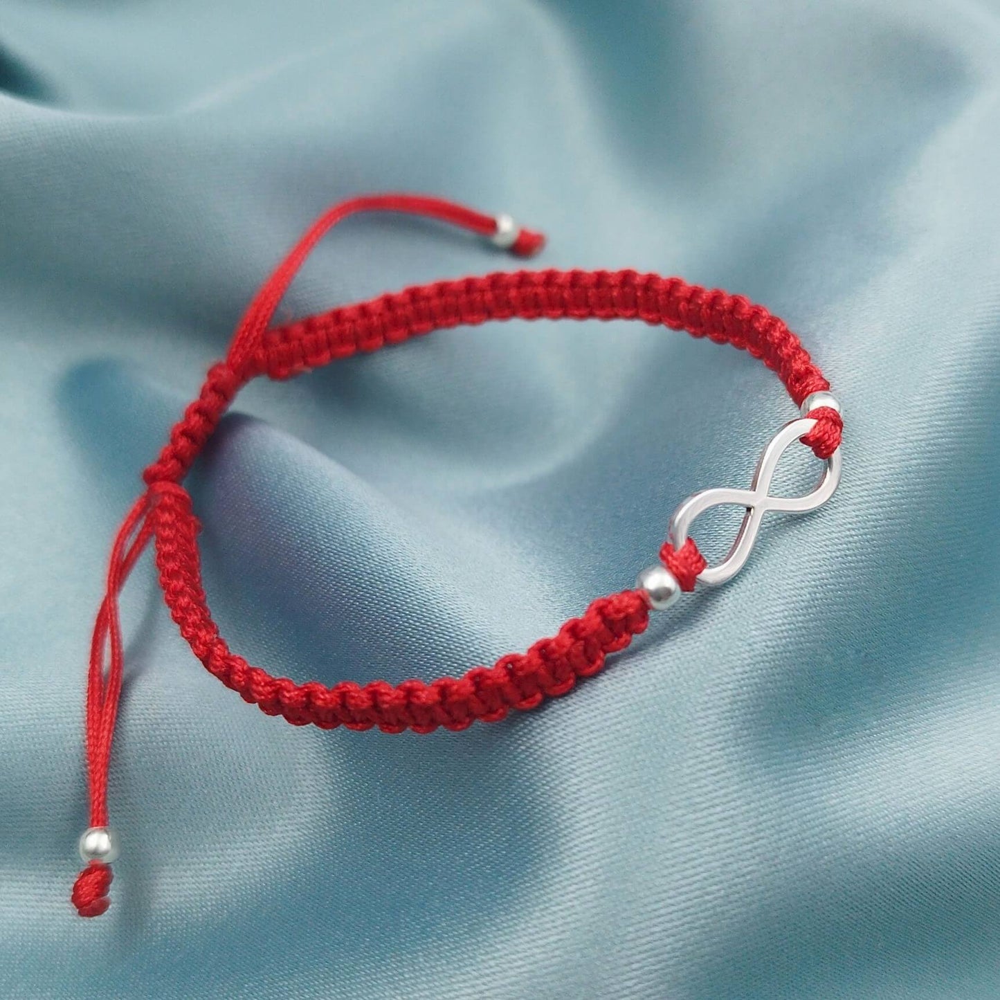 Pulsera macramé Infinito