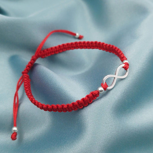 Pulsera macramé Infinito