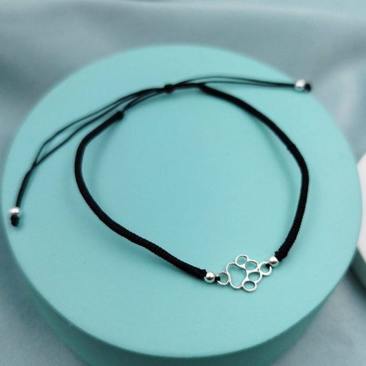 Pulsera macramé Patita de Perro