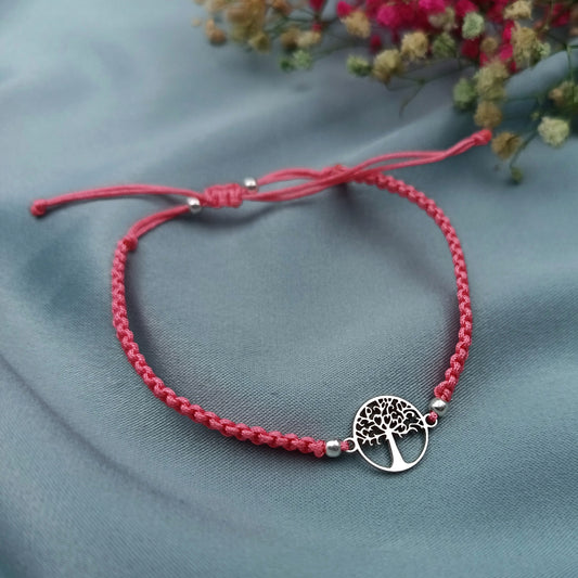 Pulsera macramé Arbol de la vida
