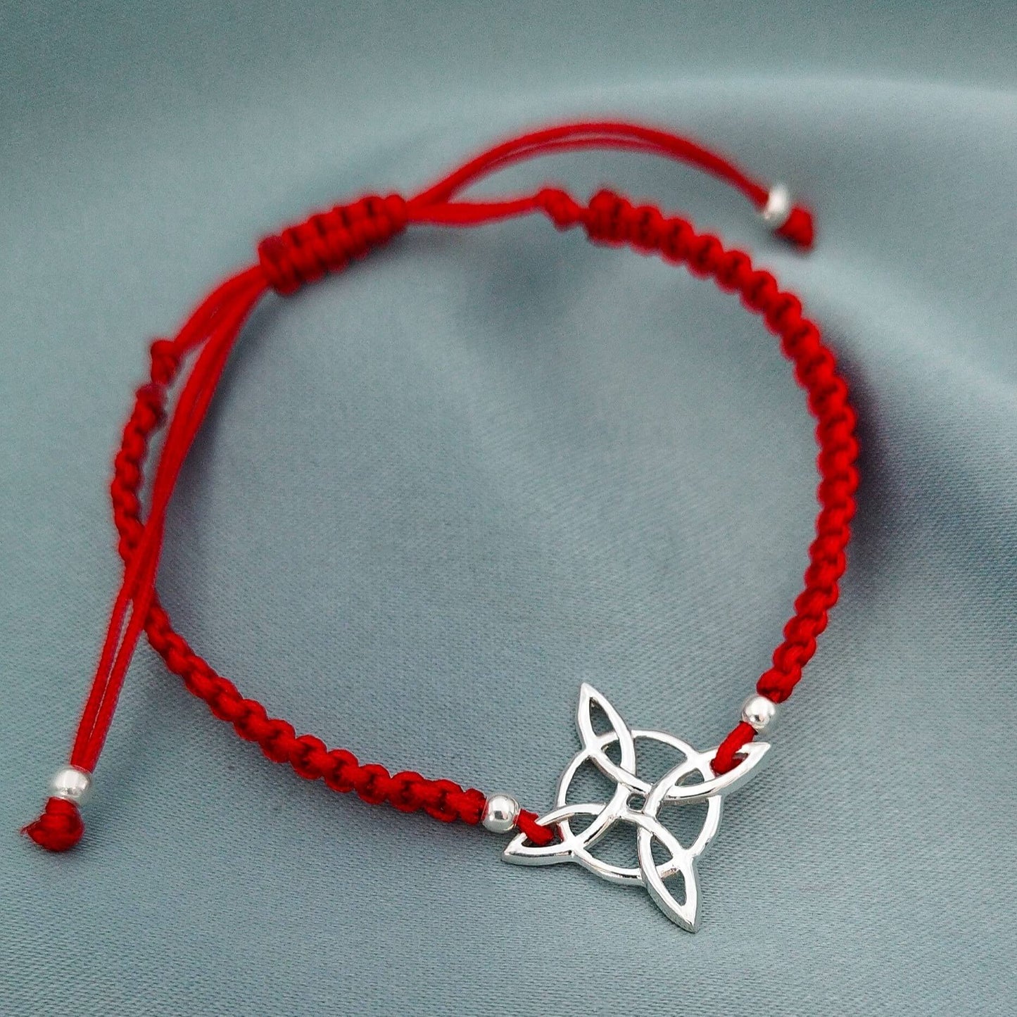 Pulsera macramé Nudo de bruja