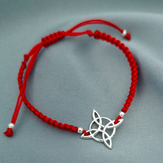 Pulsera macramé Nudo de bruja