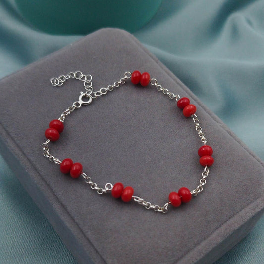 Pulsera  Donas Coral