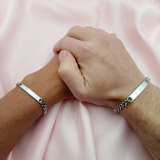 Pulsera Esclava para parejas (Personalizable)