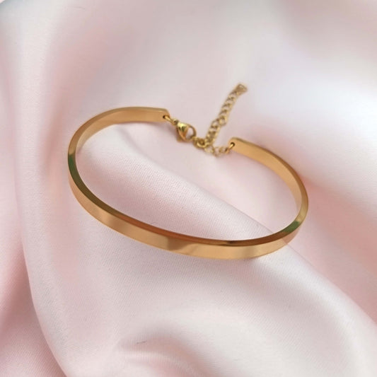 Pulsera Rígida 4mm  (Personalizable)