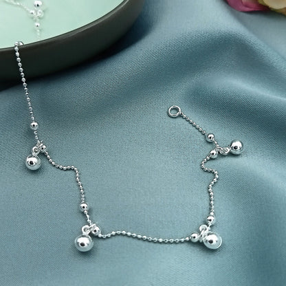 Tobillera dijes cascabeles