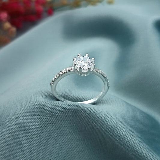 Anillo de Compromiso pave Brillante 9
