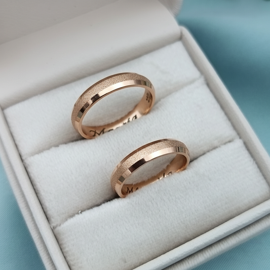 Anillo en Oro Rosa