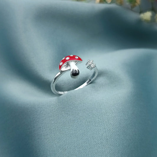Anillo Rojo Honguito