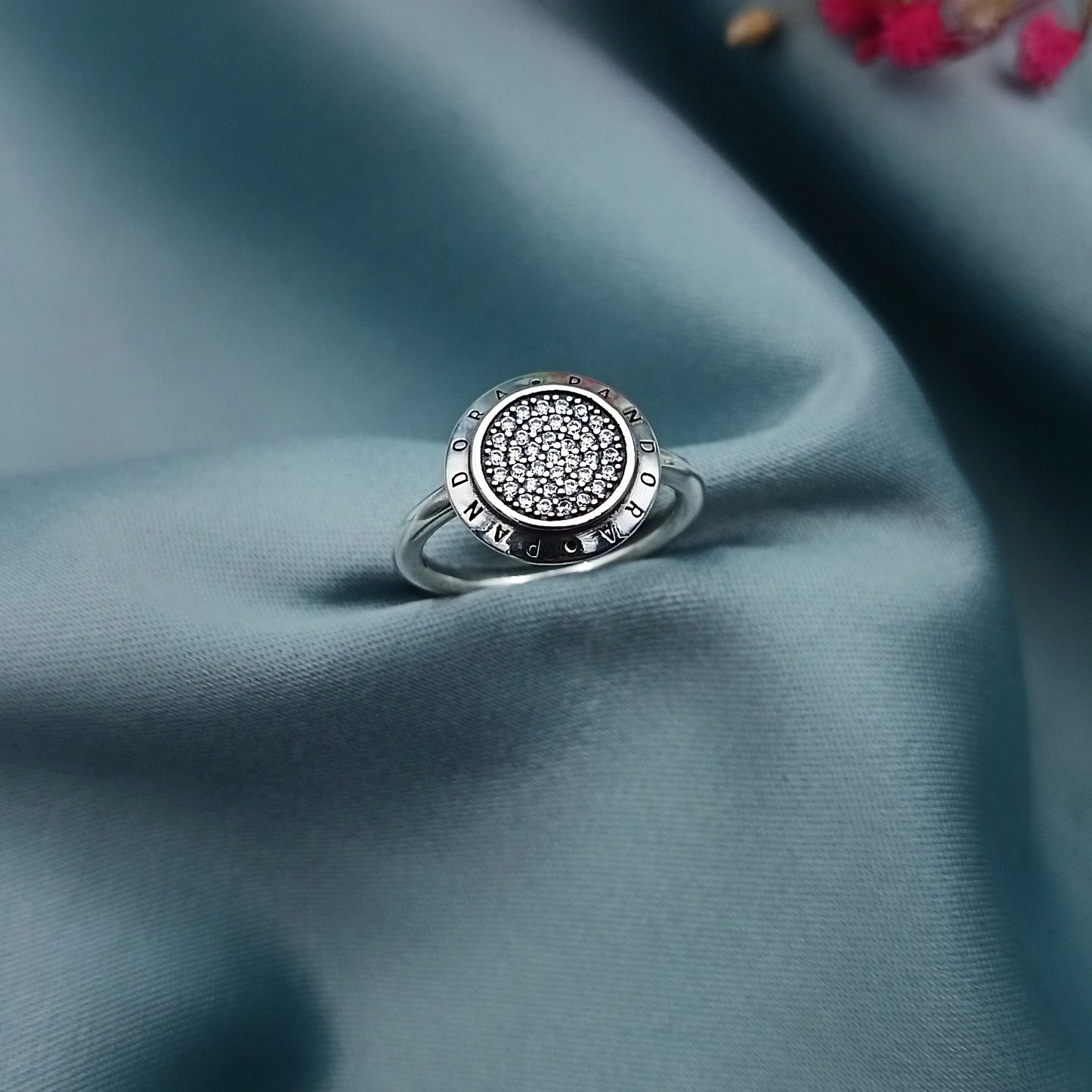 Anillo Plata Círculo Circones