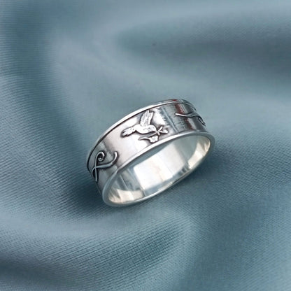 Anillo Personalizado Vida plata 925