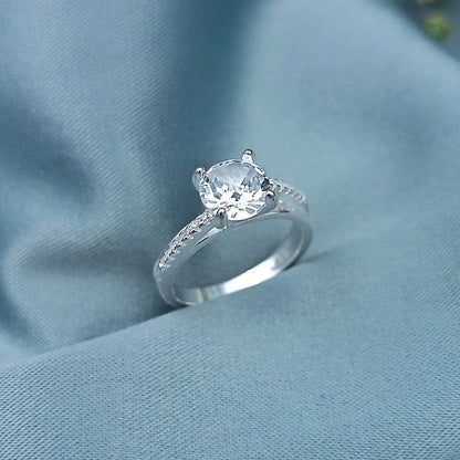 Anillo de Compromiso Canal Lateral 6mm