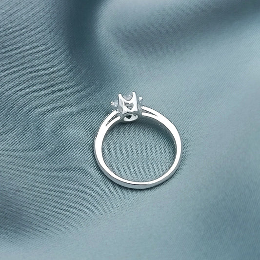 Anillo de Compromiso Canal Brillante 6, 6mm