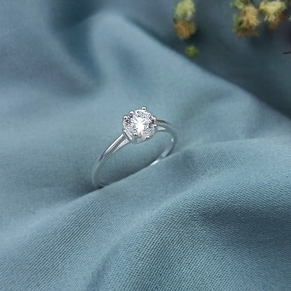Anillo Solitario Diamante