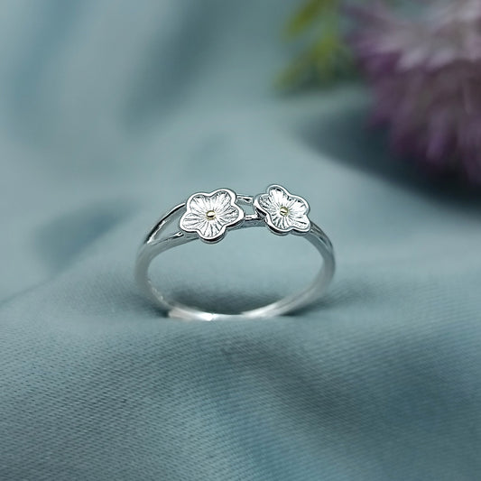 Anillo Flores regulable