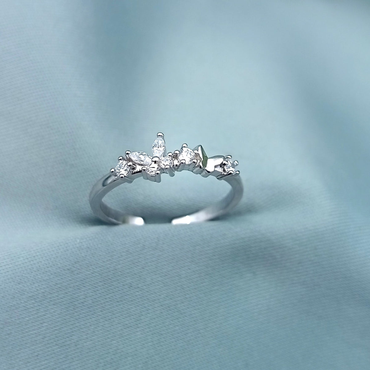 Anillo Mariposas Regulable