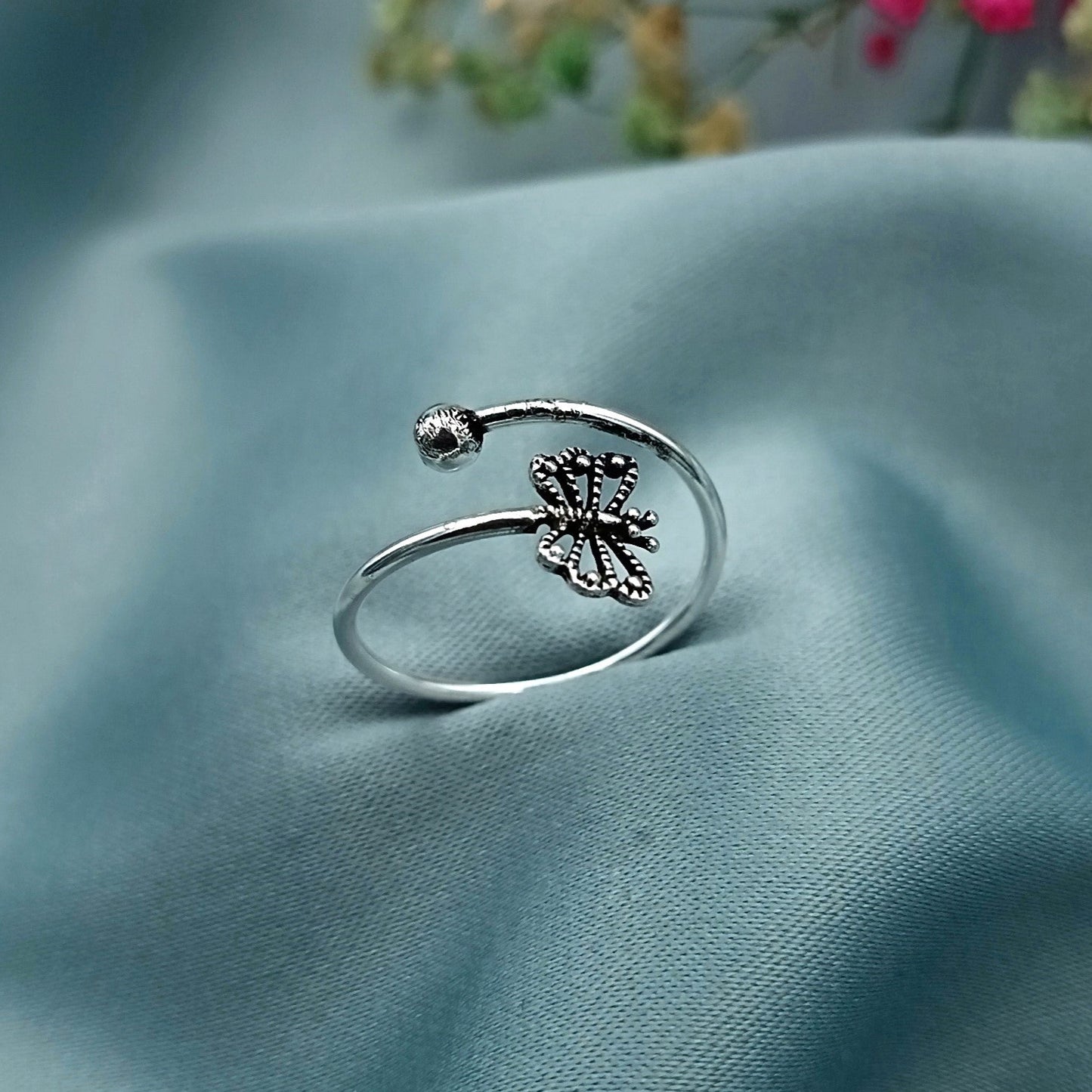 Anillo Cruzado Mariposa