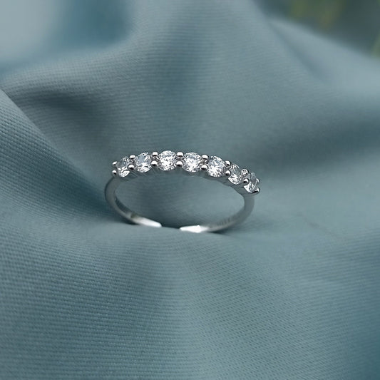 Anillo Medio Cintillo regulable