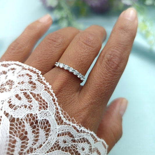 Anillo Medio Cintillo regulable