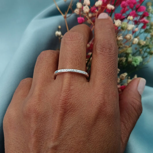 Anillo Medio Sin Fin 2mm