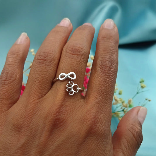 Anillo Patita Infinito