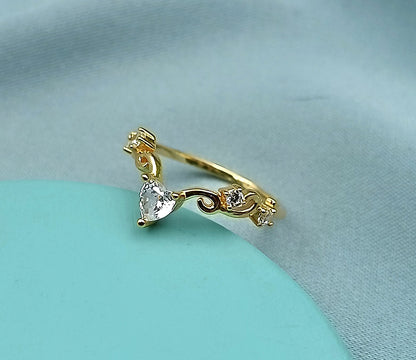 Anillo Love dorado