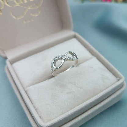 Anillo Vínculo Infinito plata 925