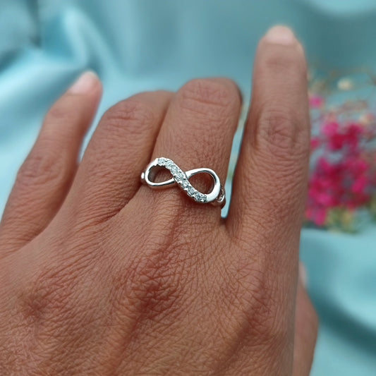 Anillo Vínculo Infinito plata 925