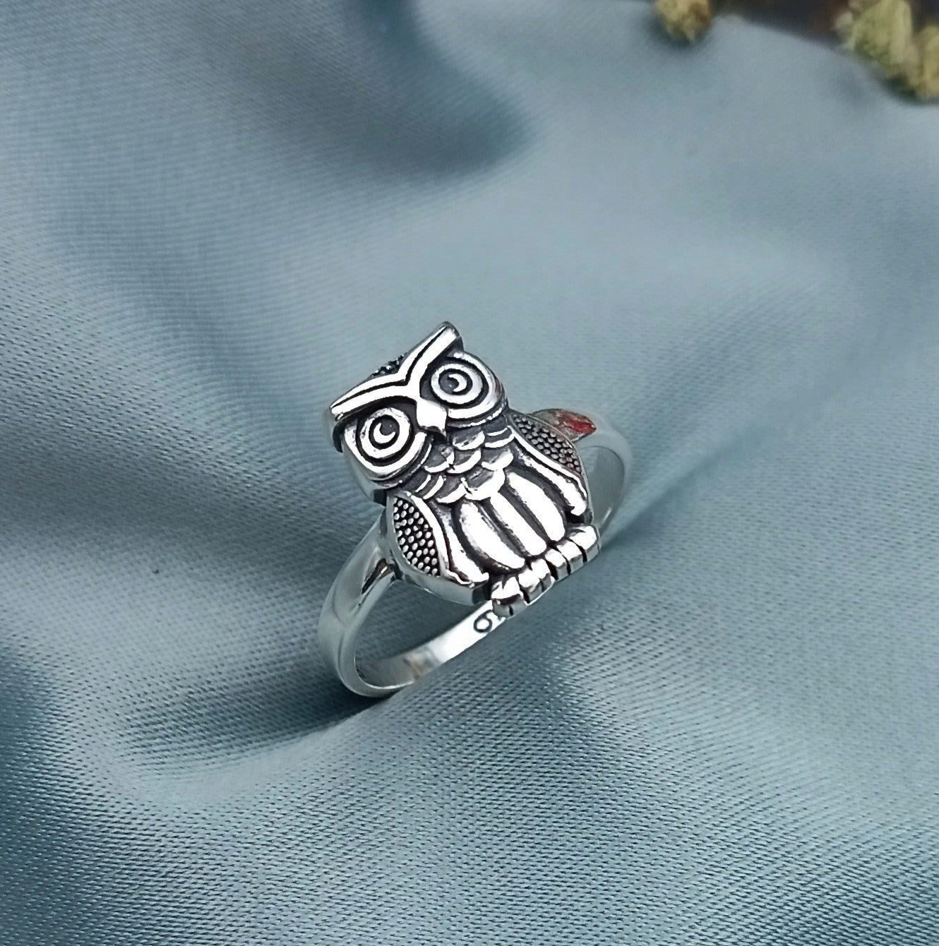 Anillo Búho Quemado