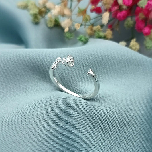 Anillo Abierto Rosa