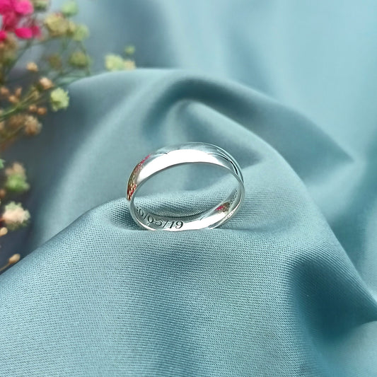 Anillo hombre 5mm liso