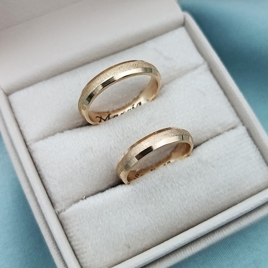 Anillo de Matrimonio Biscelados