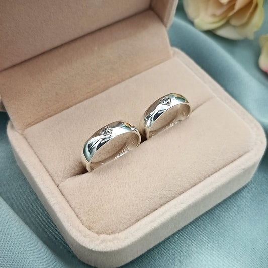 Anillos de matrimonio Corazón Plata 925
