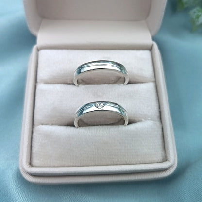 Anillos de matrimonio Corazón Plata 925