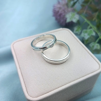 Anillos de matrimonio Corazón Plata 925