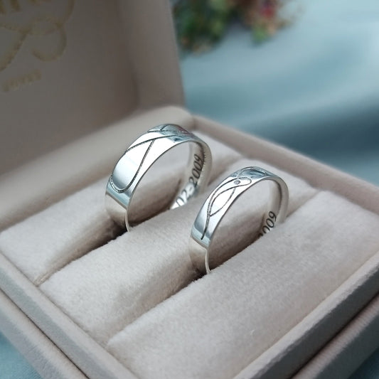 Anillos de Matrimonio Infinite Love Plata 925