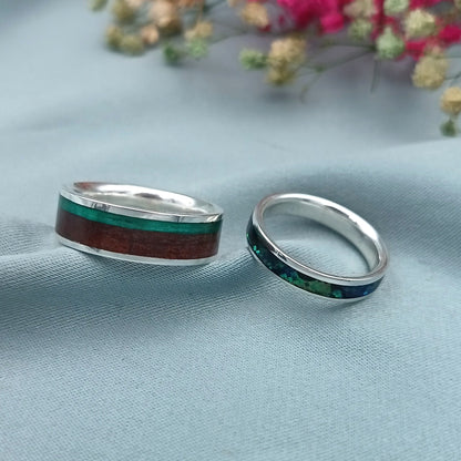Anillos de Matrimonio Eternity Origen plata 925